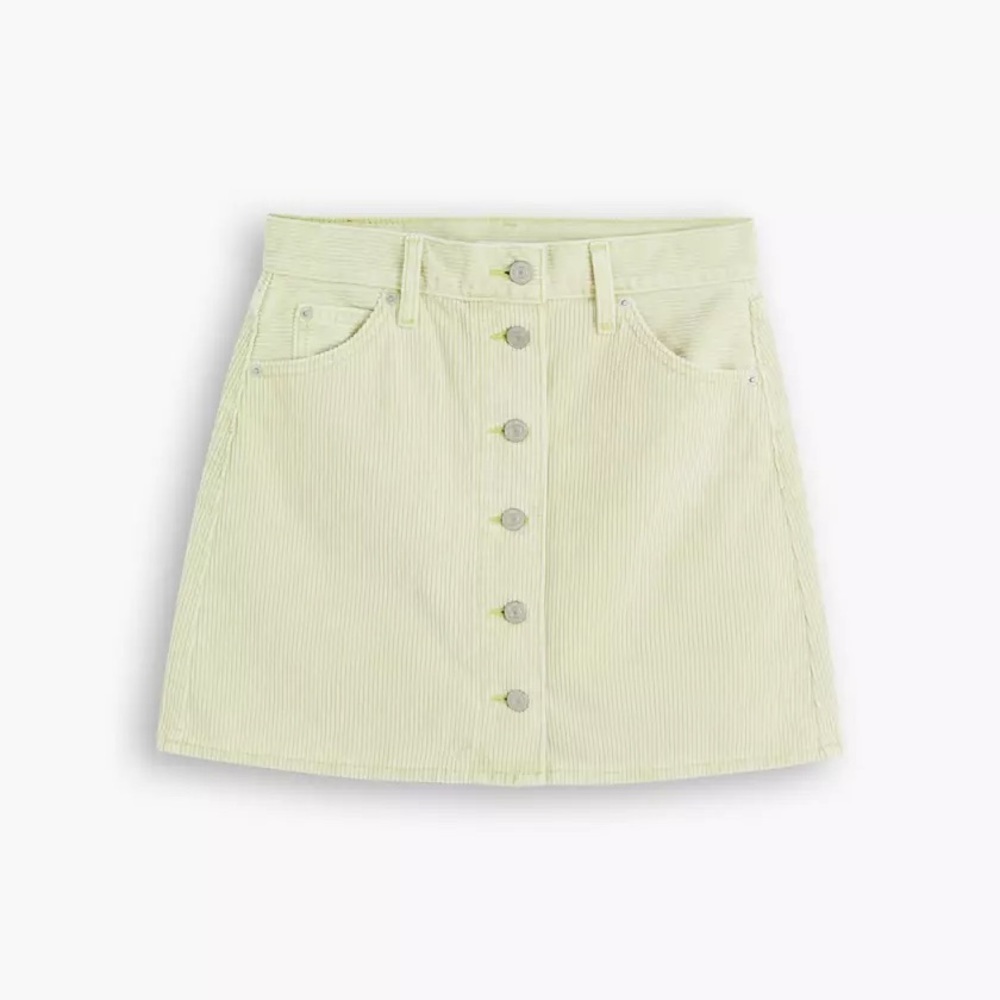 Levi’s Fresh BUTTONFRONT CORDUROY SKIRT - Picture 4 of 5